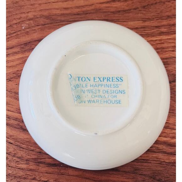 Vintage Canton Express Porcelain Plates (4) & Sause Dishes (2) - Picture 9 of 9